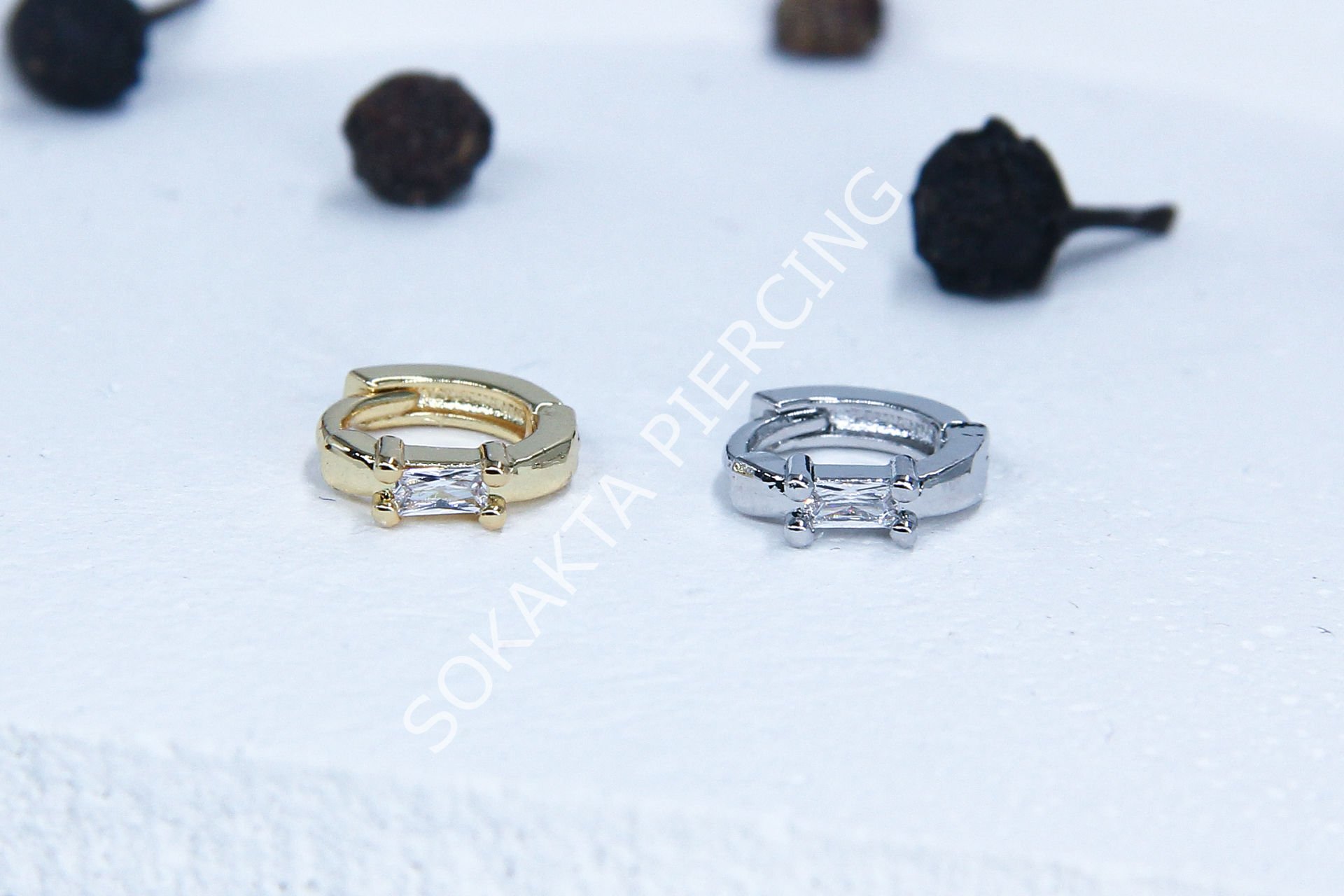 E105 - 6 MM HALKA Silver