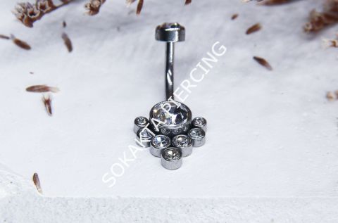 F49 - GÖBEK PİERCİNGİ Gold