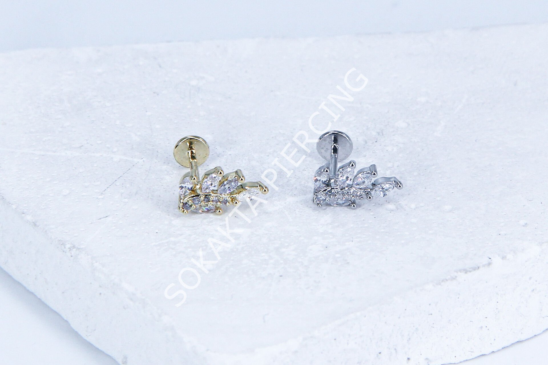 G150 - 6MM ARKASI DÜZ TRAGUS Silver
