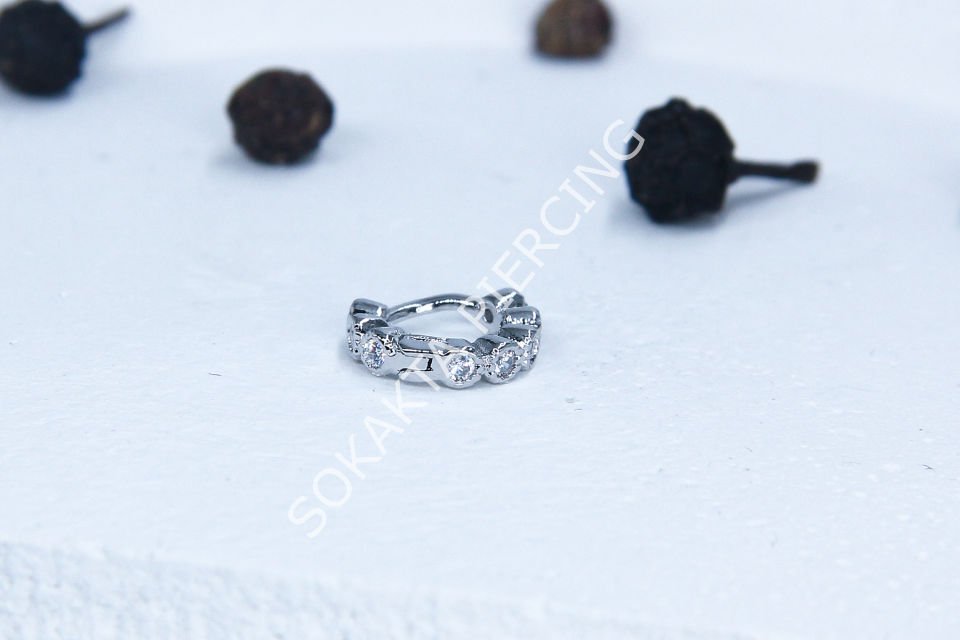 E95 - 6 MM HALKA Silver