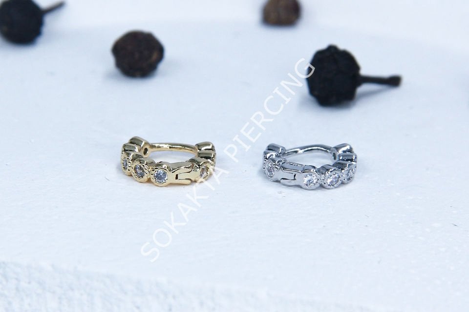 E95 - 6 MM HALKA Silver