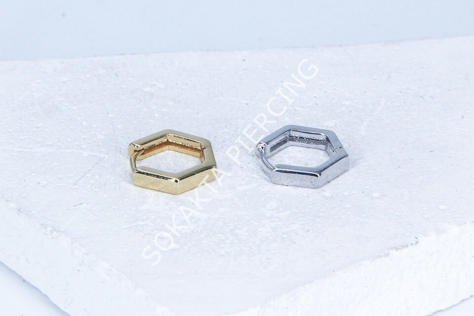 E134- 8MM HALKA Gold