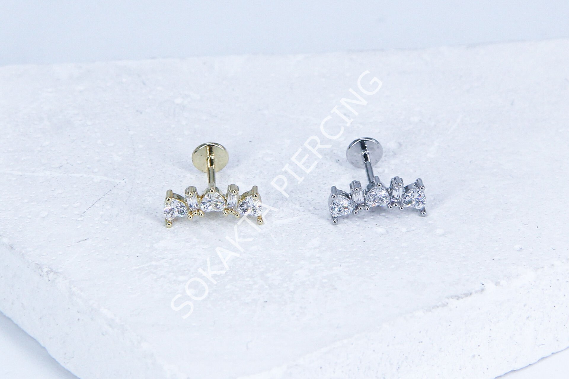 G152 - 6MM ARKASI DÜZ TRAGUS Gold