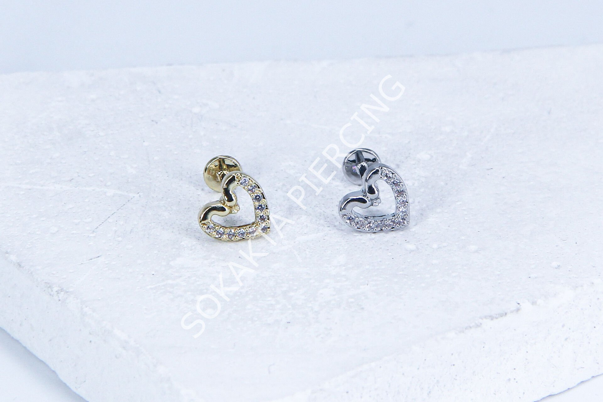 G153 - 6MM ARKASI DÜZ TRAGUS Silver