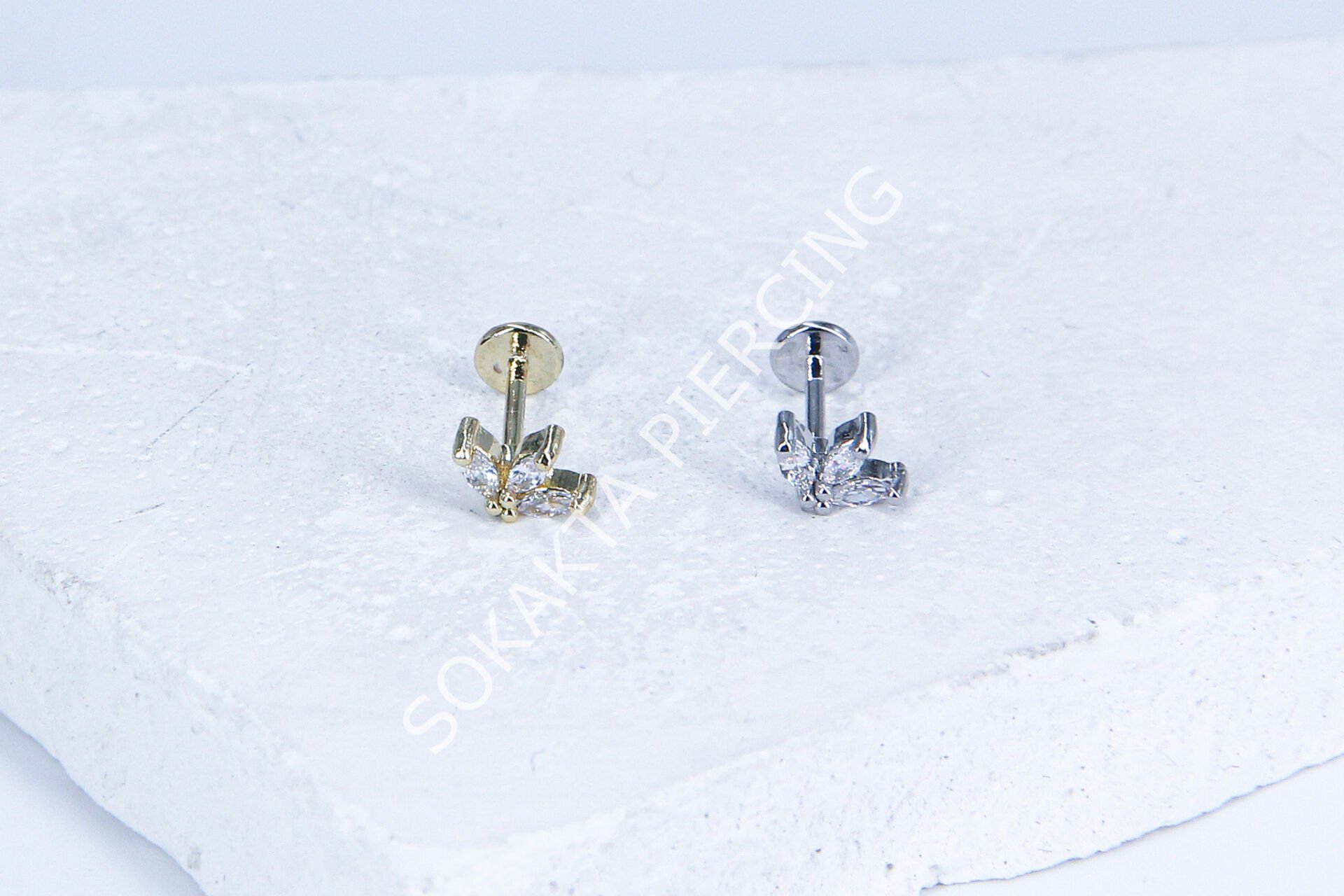 G157 - 6MM ARKASI DÜZ TRAGUS Silver