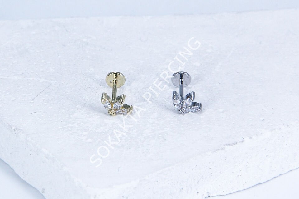 G157 - 6MM ARKASI DÜZ TRAGUS Silver