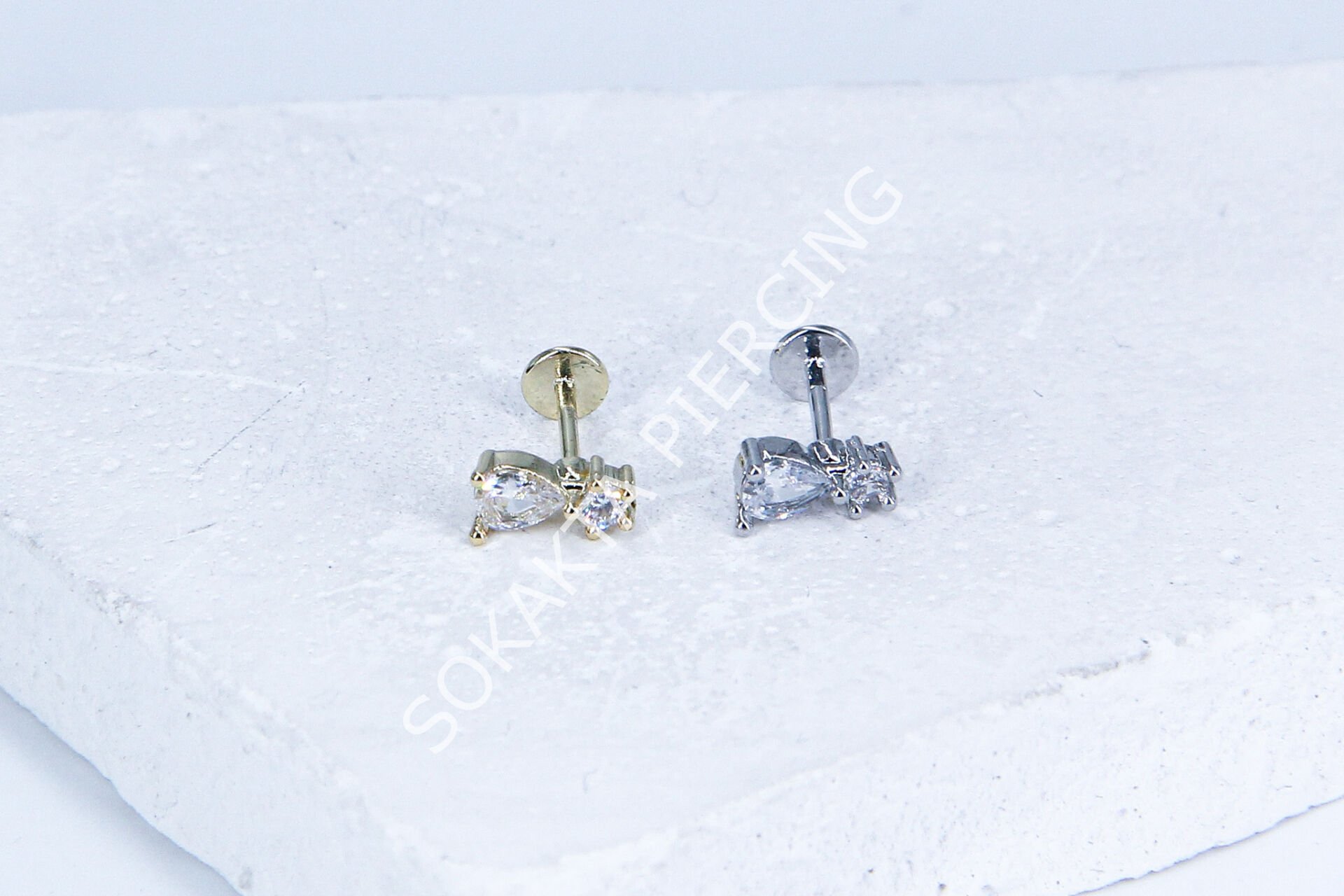 G158 - 6MM ARKASI DÜZ TRAGUS Silver