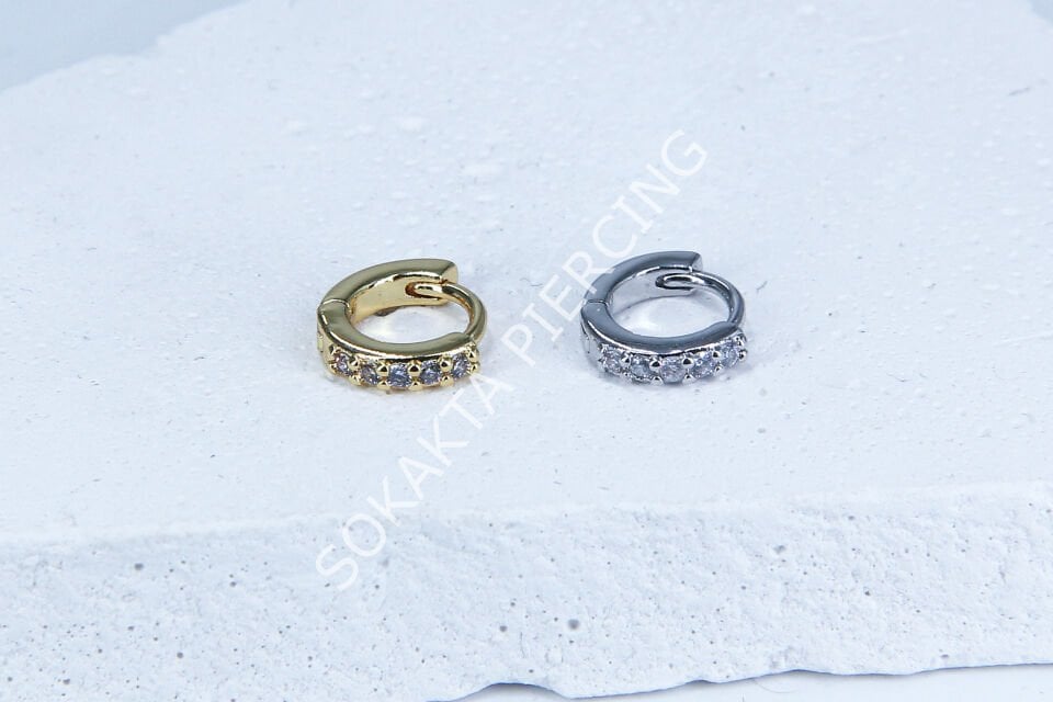 E156 - 6 MM HALKA Silver