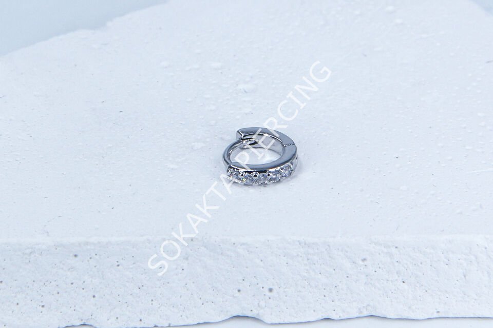 E156 - 6 MM HALKA Silver