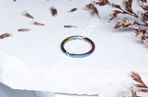 10 MM TAM TUR HALKA PİERCİNG Hologram