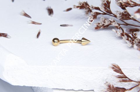 8MM KAŞ PİERCİNG Siyah