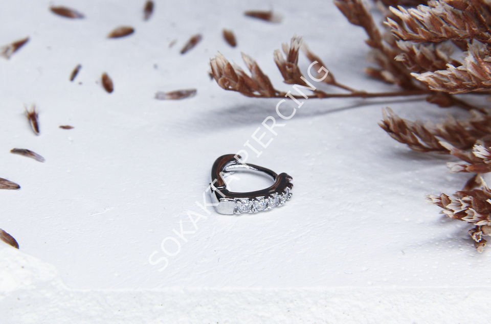 E203 - 6 MM HALKA Silver
