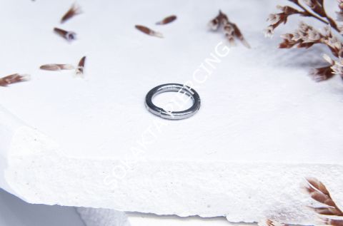 6 MM TAM TUR HALKA PİERCİNG Hologram