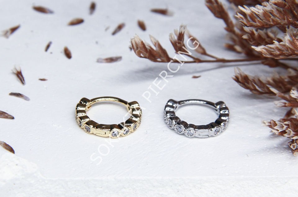 E96 - 8MM HALKA Silver