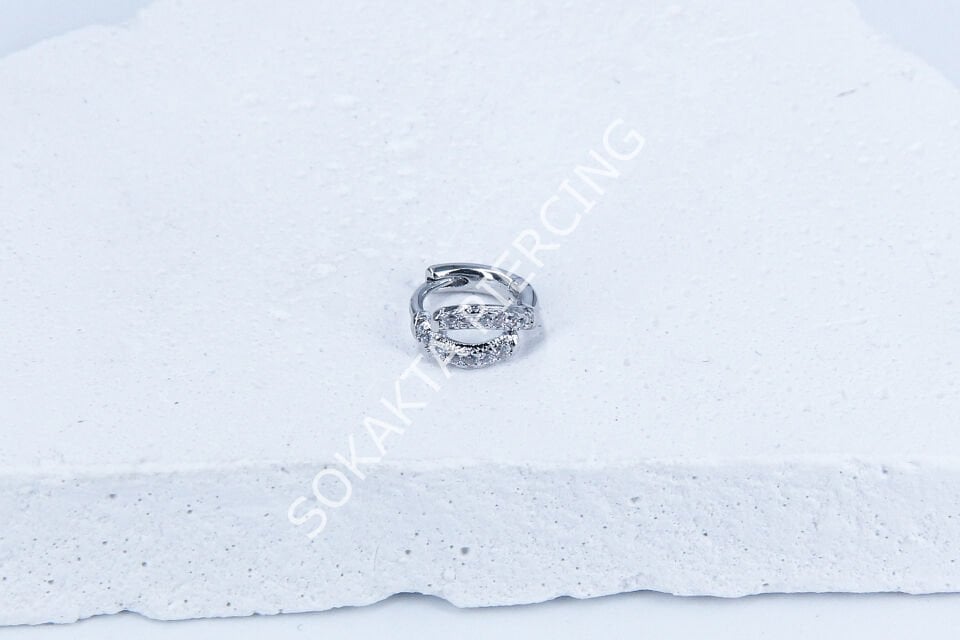 E128 - 6 MM HALKA Silver