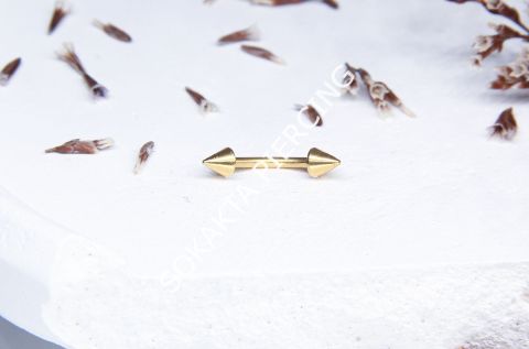 8 MM SPİKE KAŞ PİERCİNG Hologram