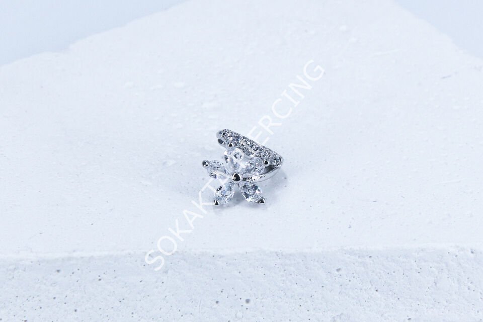 E132 - 6 MM HALKA Silver