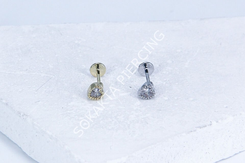 G178 - 6MM ARKASI DÜZ TRAGUS Gold
