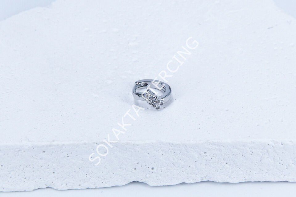 E113 - 6 MM HALKA Silver