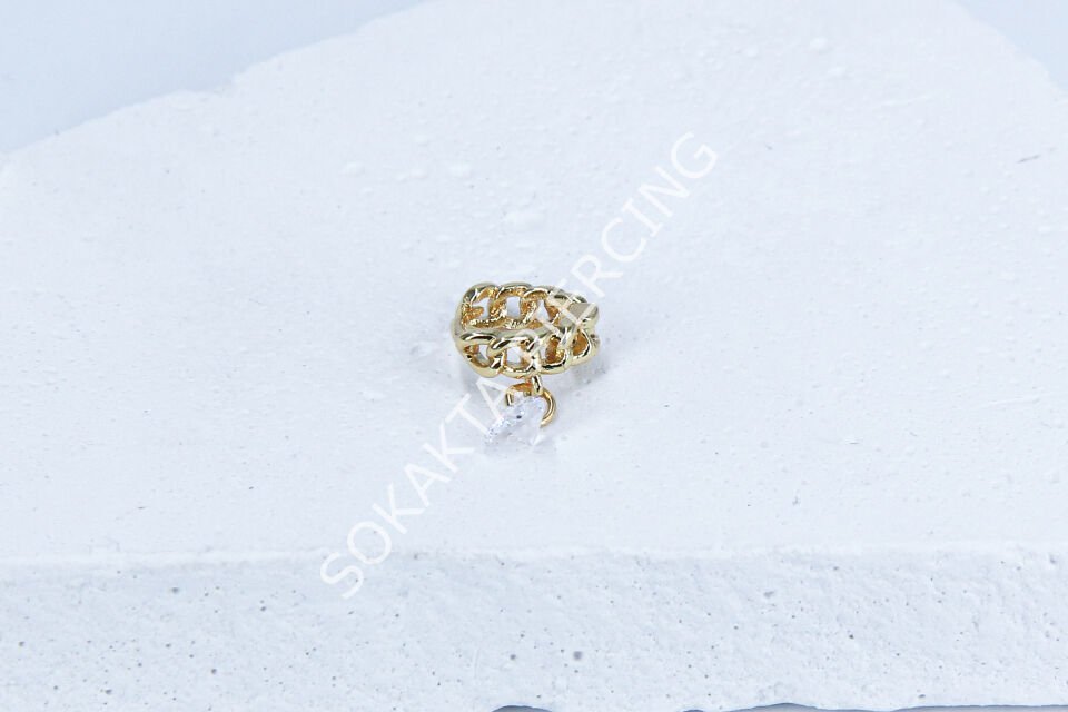 E17 - 6 MM HALKA Silver