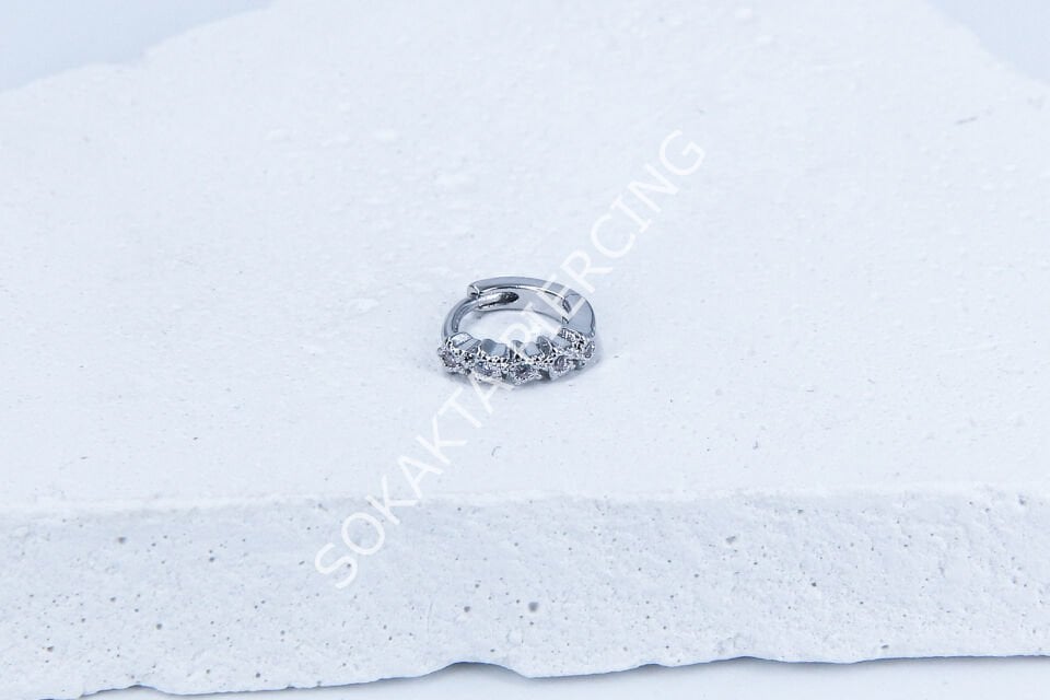 E40 - 6 MM HALKA Silver