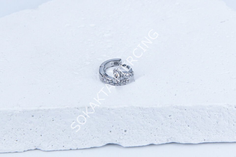 E123 - 6 MM HALKA Silver