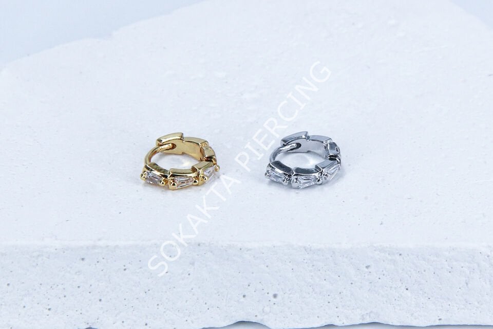 E144 - 6 MM HALKA Silver