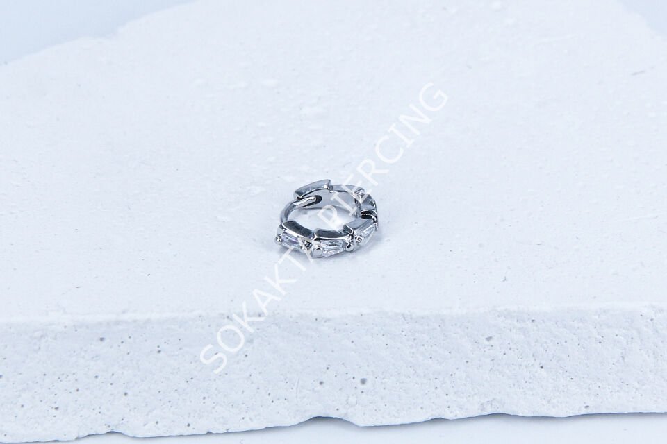E144 - 6 MM HALKA Silver