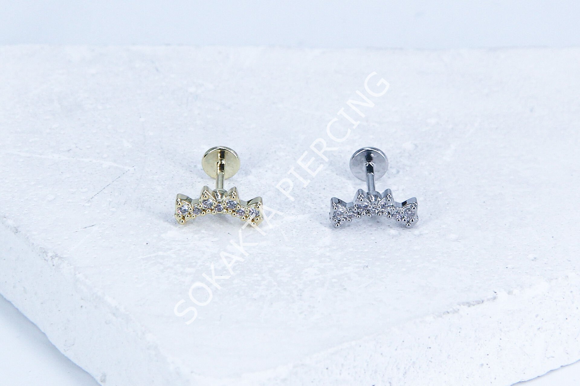 G187 - 6MM ARKASI DÜZ TRAGUS Gold