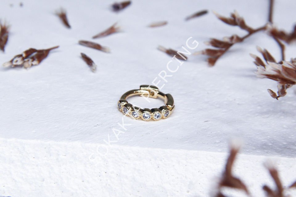 E141 - 6MM HALKA Silver