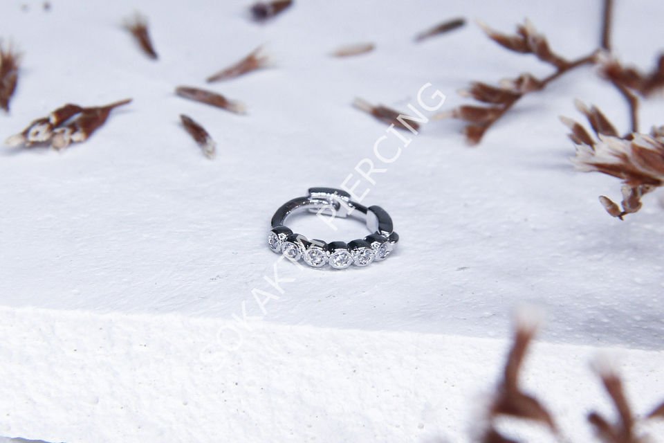 E141 - 6MM HALKA Silver