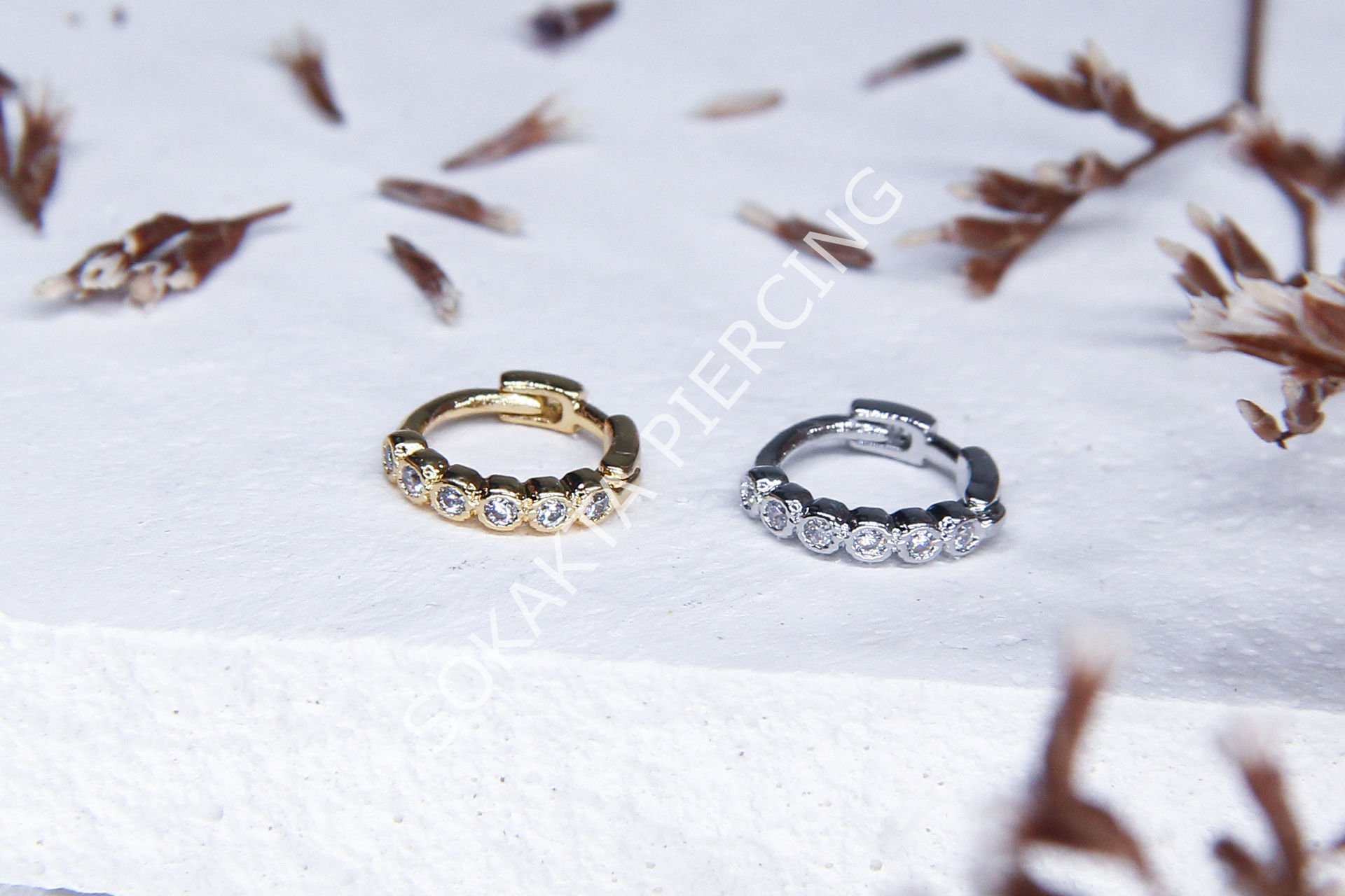 E141 - 6MM HALKA Silver