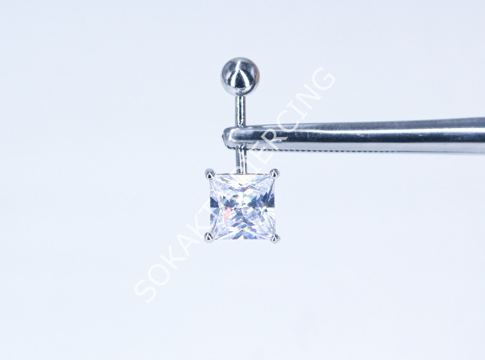 F48 - GÖBEK PİERCİNGİ Silver