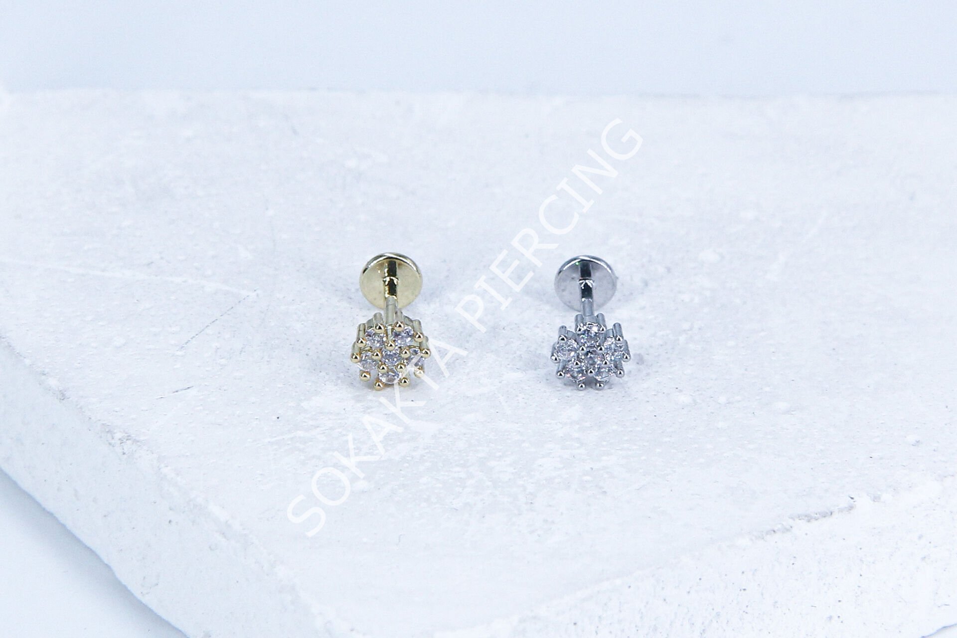 G189 - 6MM ARKASI DÜZ TRAGUS Gold
