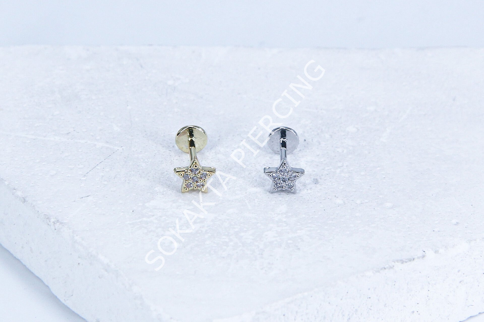 G193 - 6MM ARKASI DÜZ TRAGUS Gold