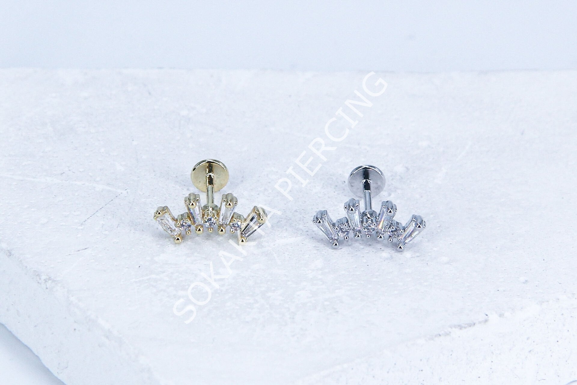 G194 - 6MM ARKASI DÜZ TRAGUS Silver