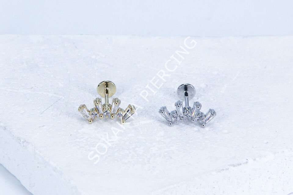 G194 - 6MM ARKASI DÜZ TRAGUS Silver