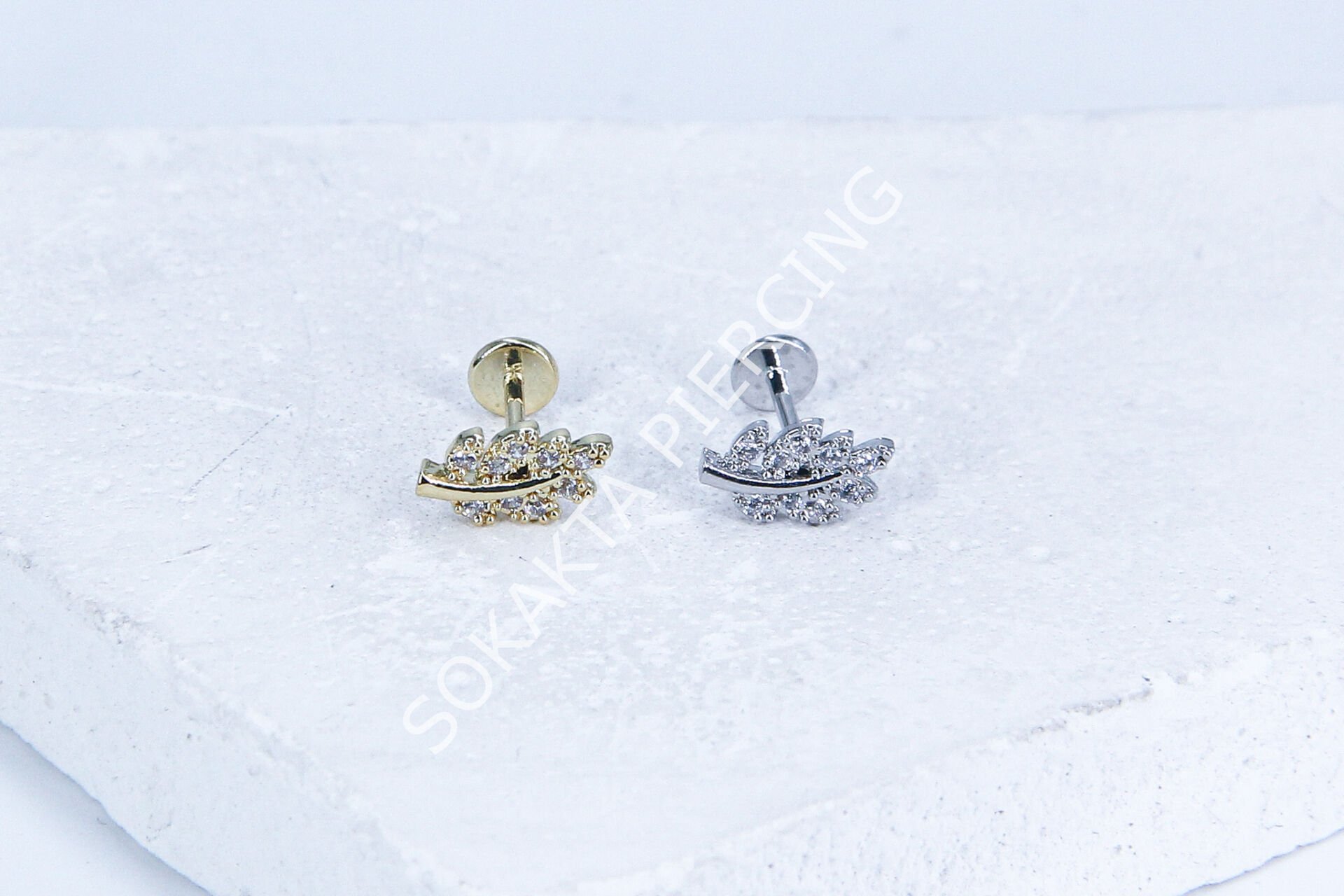G202 - 6MM ARKASI DÜZ TRAGUS Gold