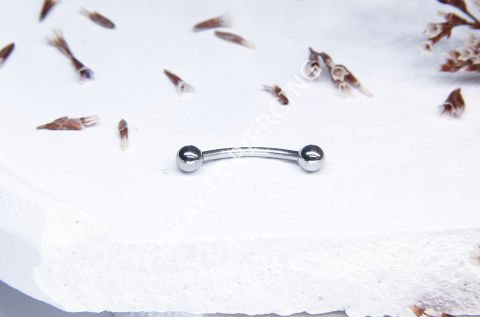 10 MM KAŞ PİERCİNG Silver