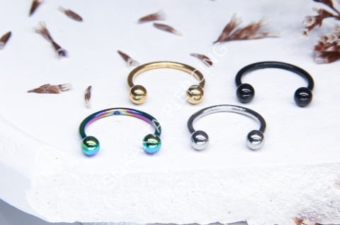 10 MM YARIM HALKA PİERCİNG