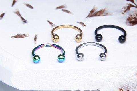 10 MM YARIM HALKA PİERCİNG