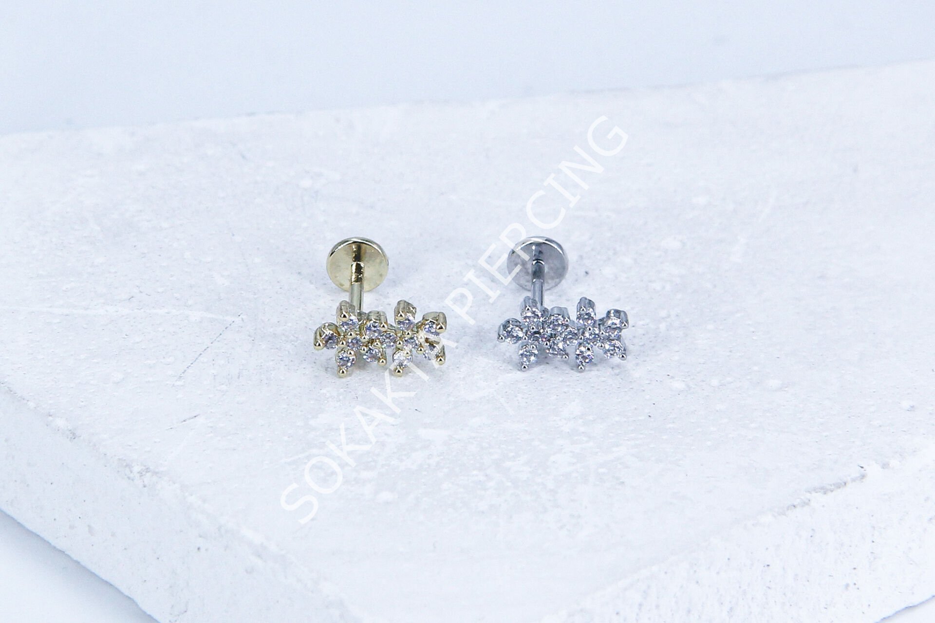 G209 - 6MM ARKASI DÜZ TRAGUS Silver