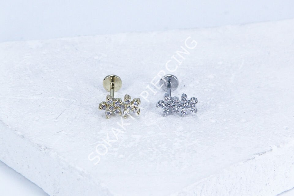 G209 - 6MM ARKASI DÜZ TRAGUS Silver
