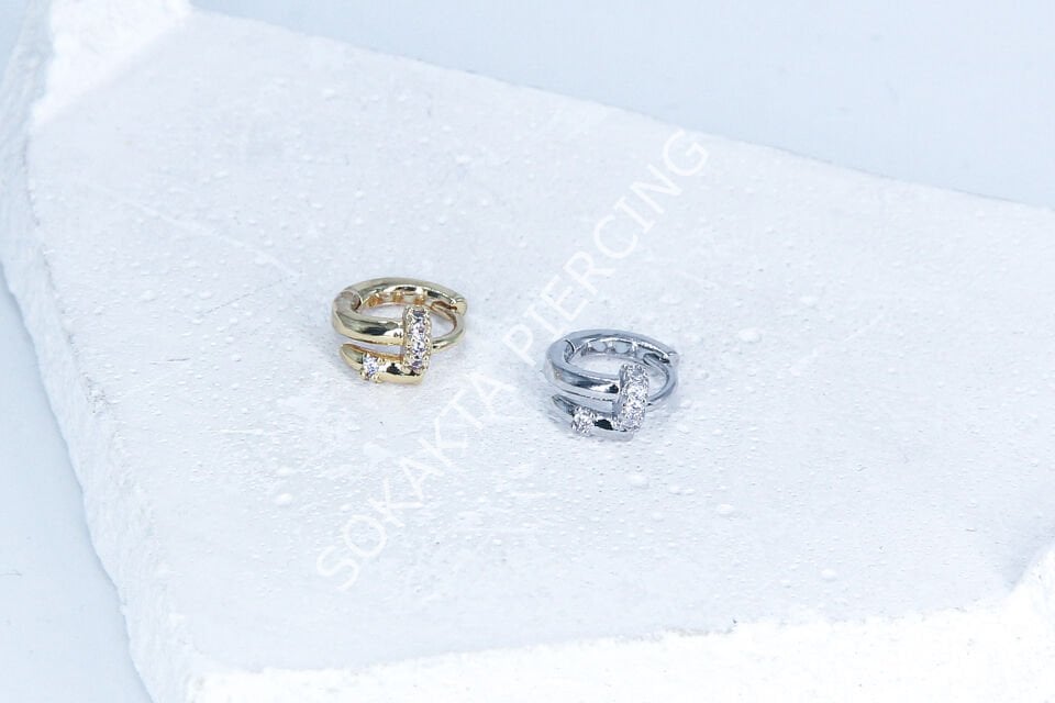 E194 - 6MM HALKA Silver