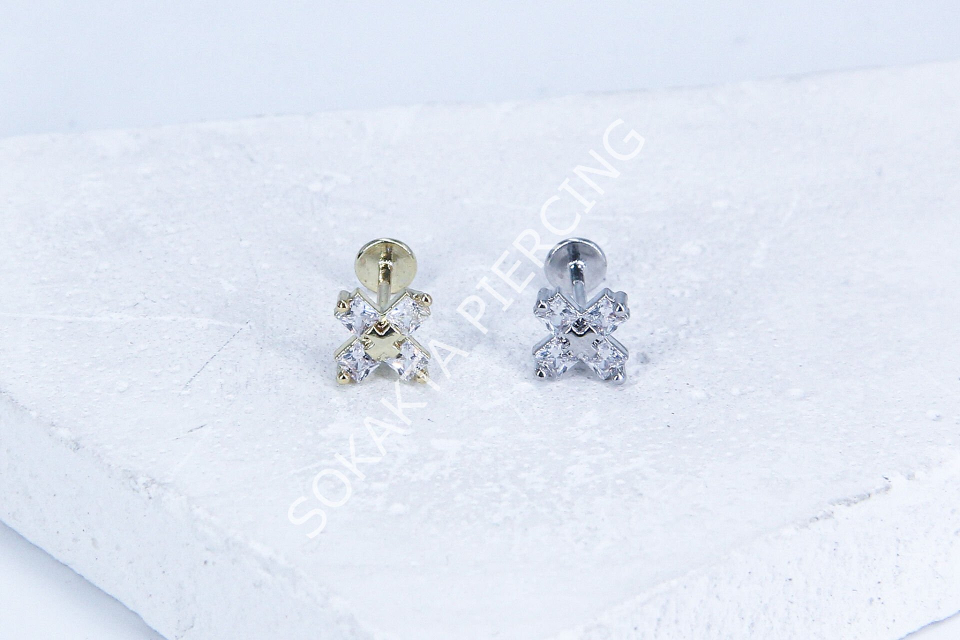 G210 - 6MM ARKASI DÜZ TRAGUS Gold