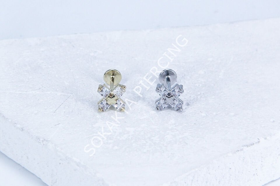 G210 - 6MM ARKASI DÜZ TRAGUS Gold