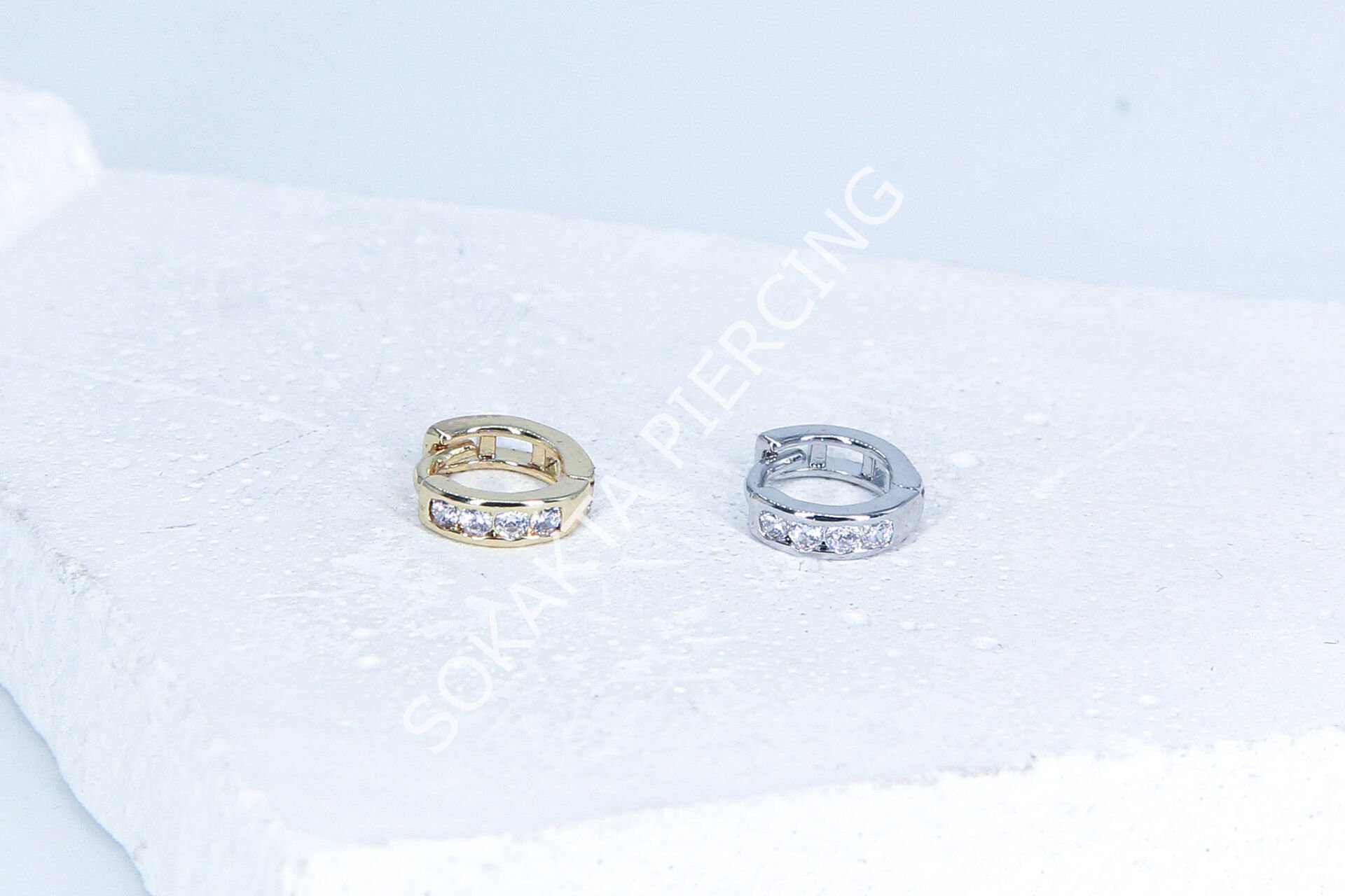 E129 - 6MM HALKA Silver