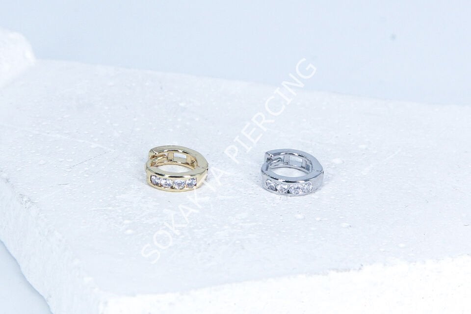 E129 - 6MM HALKA Silver