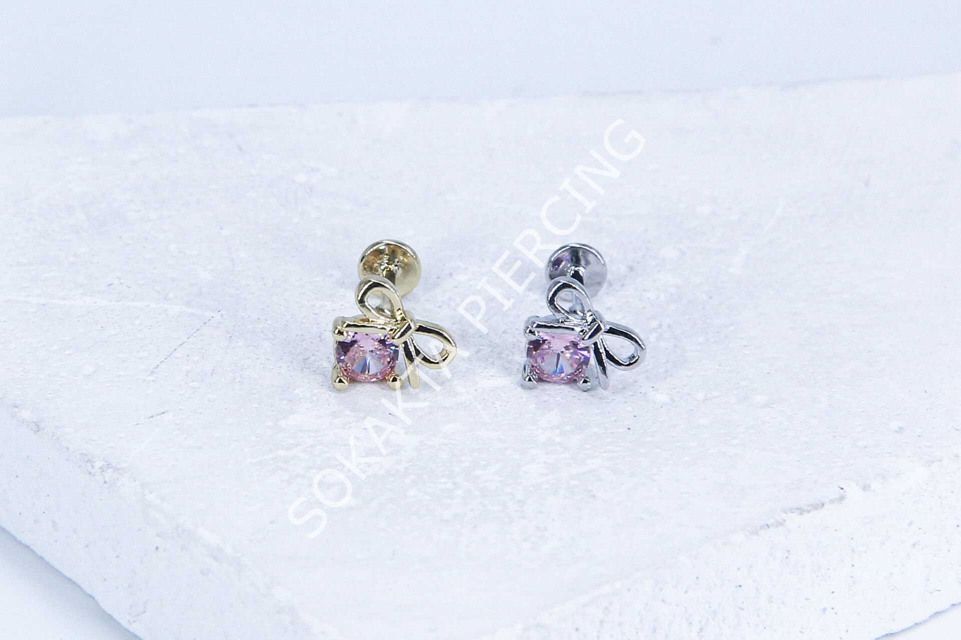 G212 - 6MM ARKASI DÜZ TRAGUS Gold