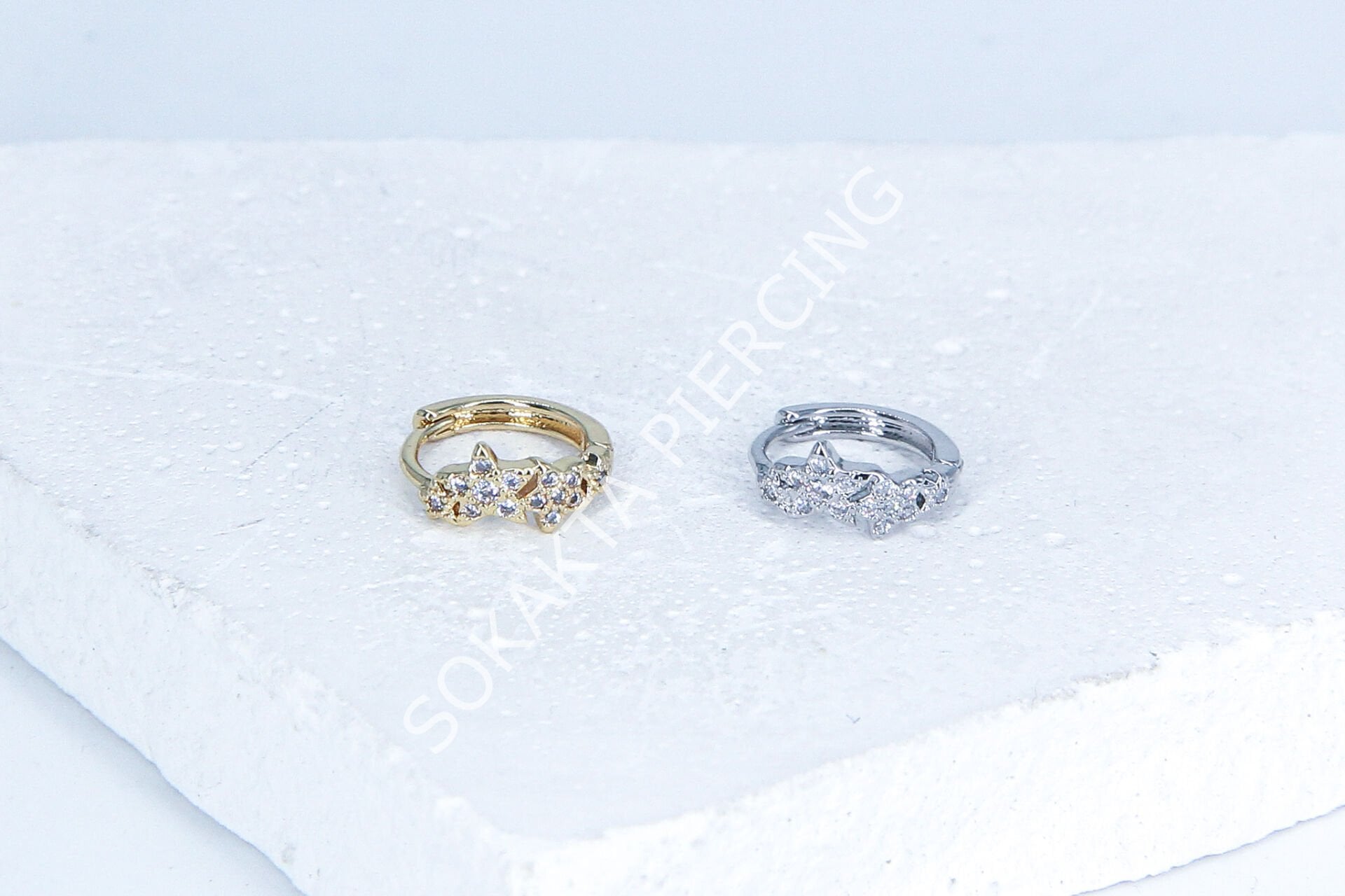 E165 - 8MM HALKA Silver